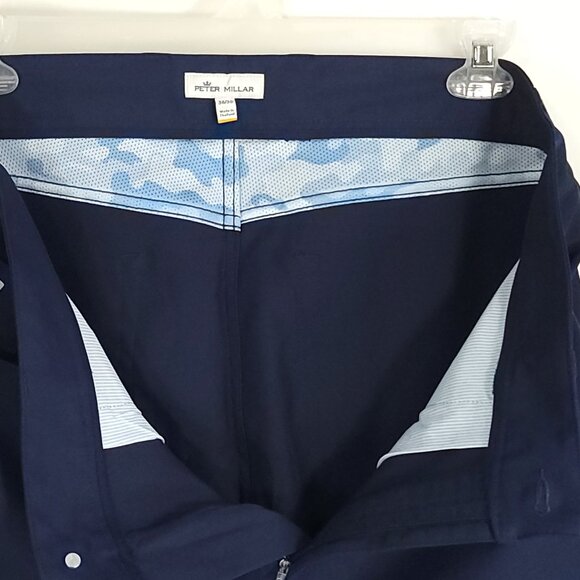 Peter Millar Golf Pants Men's 36x30 Navy Blue Crown Sport - Picture 11 of 14